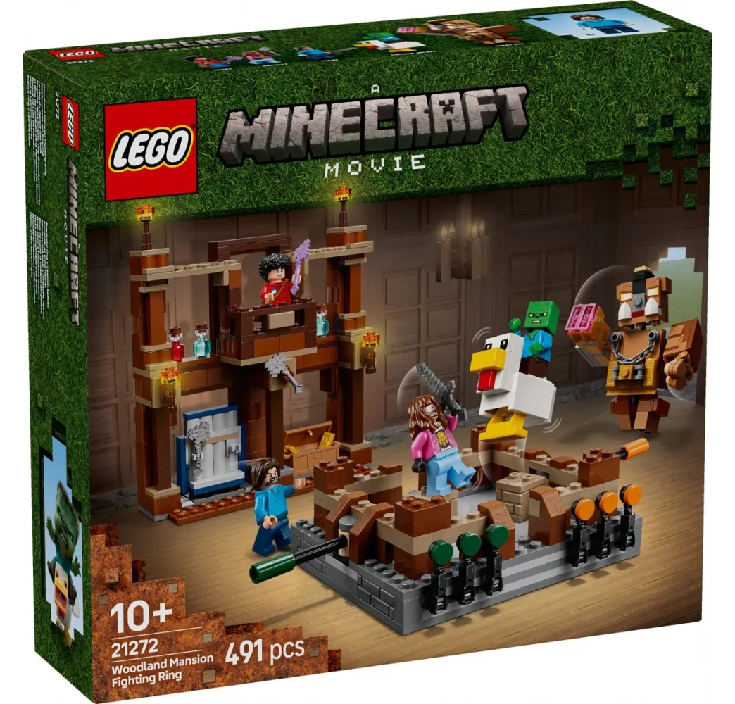 LEGO Minecraft Ring w Leśnym dworze – klocki konstrukcyjne
