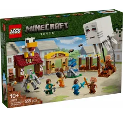 LEGO Minecraft Atak balonowego Ghasta – klocki konstrukcyjne
