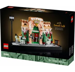 LEGO Icons Francuska kawiarenka – klocki konstrukcyjne dla dorosłych