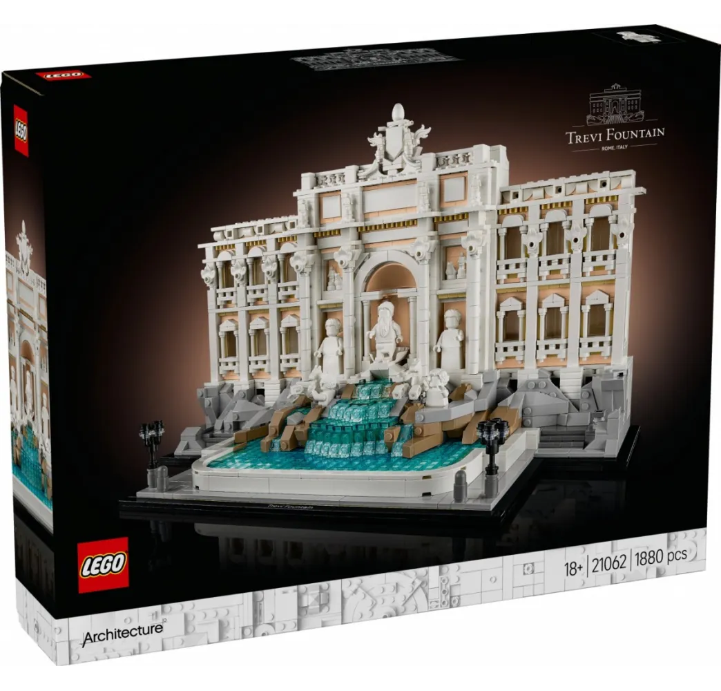 LEGO Architecture Fontanna di Trevi – klocki konstrukcyjne 18+