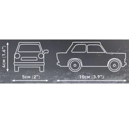 Trabant 601 Youngtimer – klocki konstrukcyjne Cobi dla dzieci 5+