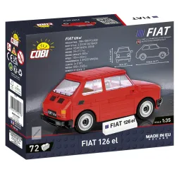 Cobi Klocki Fiat 126p el – klocki konstrukcyjne Youngtimer Collection