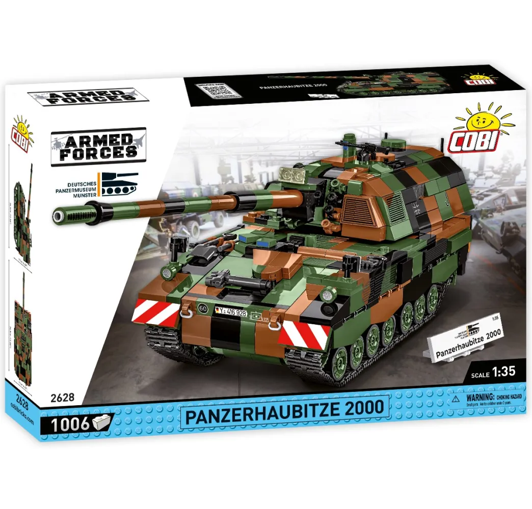Cobi Panzerhaubitze 2000 – klocki konstrukcyjne Armed Forces 9+