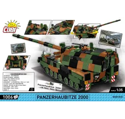 Cobi Panzerhaubitze 2000 – klocki konstrukcyjne Armed Forces 9+