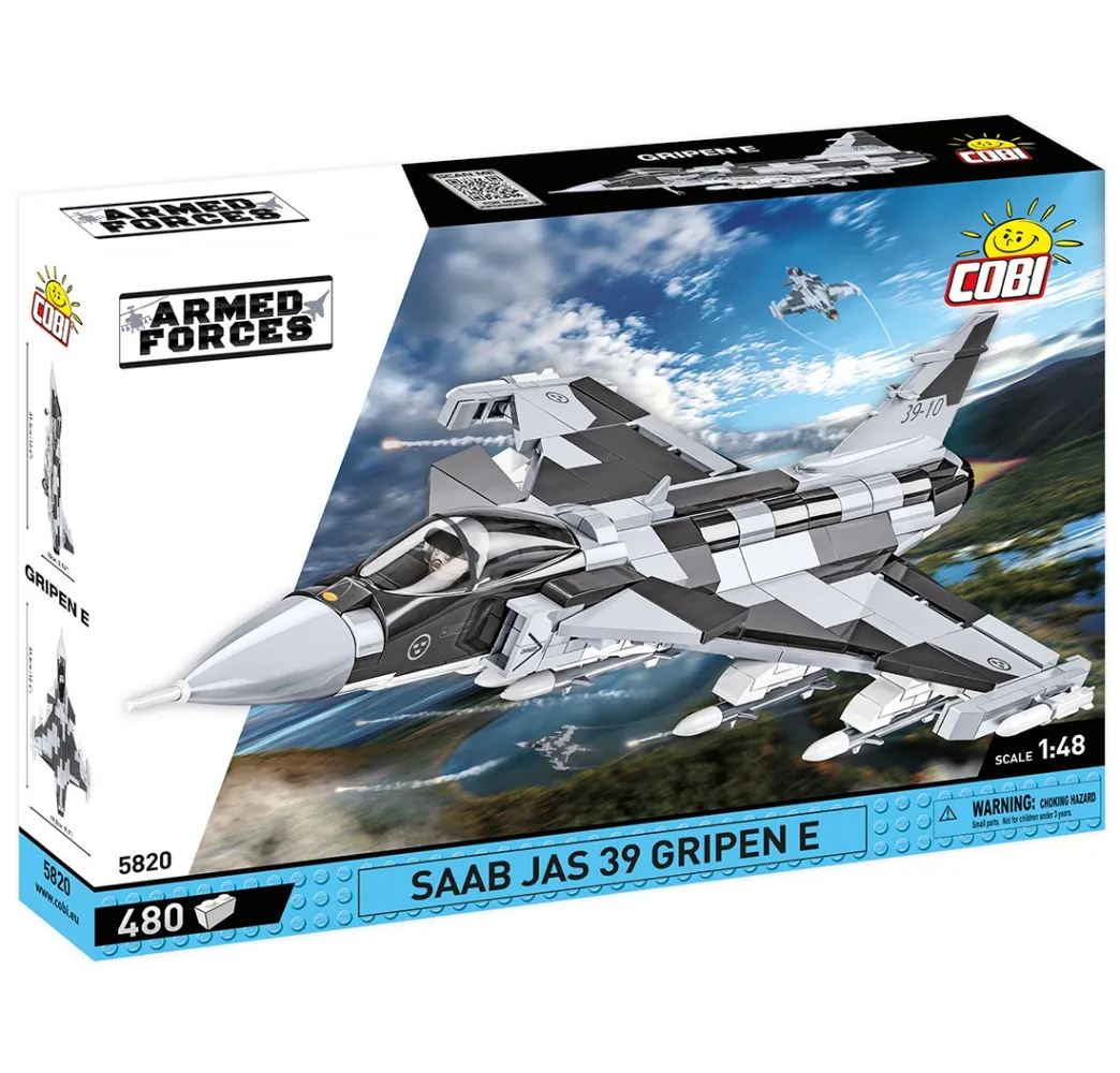 Cobi Armed Forces SAAB Jas 39 Gripen E – klocki konstrukcyjne 7+