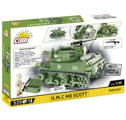 Cobi Klocki H.M.C M8 Scott – klocki konstrukcyjne dla dzieci 8+