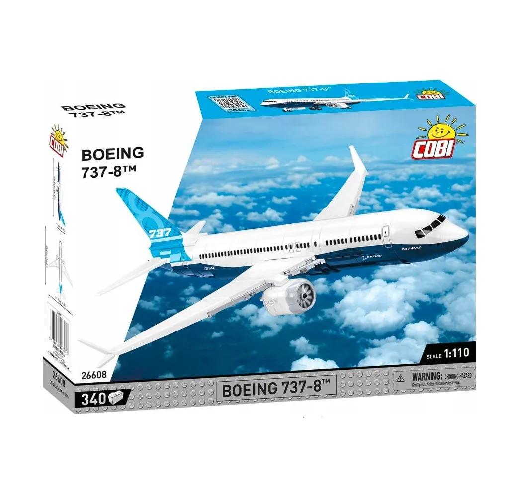 Cobi Klocki Boeing 737-8 – klocki konstrukcyjne dla dzieci 7+