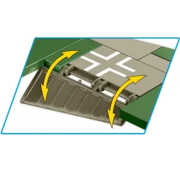 Cobi Klocki Messerschmitt Me262 – klocki konstrukcyjne dla dzieci