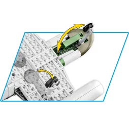 Cobi Klocki Messerschmitt Me262 – klocki konstrukcyjne dla dzieci
