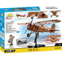 Cobi Klocki PZL P.11c – klocki konstrukcyjne dla dzieci 7+