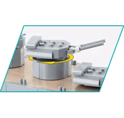 Cobi HMS Hood 2613 el. – klocki konstrukcyjne dla 10+