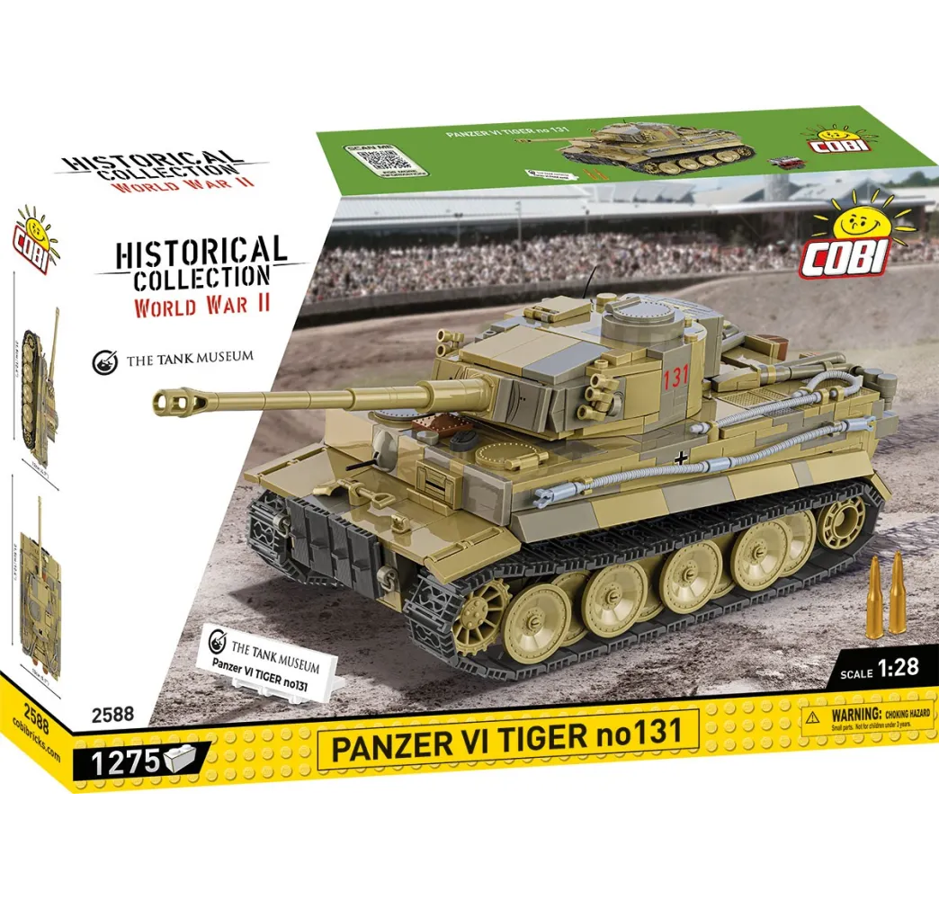 Cobi Klocki Panzer VI Tiger – klocki konstrukcyjne dla dzieci 9+
