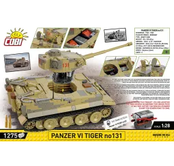 Cobi Klocki Panzer VI Tiger – klocki konstrukcyjne dla dzieci 9+