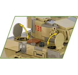 Cobi Klocki Panzer VI Tiger – klocki konstrukcyjne dla dzieci 9+