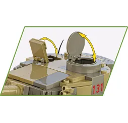 Cobi Klocki Panzer VI Tiger – klocki konstrukcyjne dla dzieci 9+