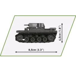 Cobi Klocki Renault R35 – zestaw konstrukcyjny Historyczne czołgi