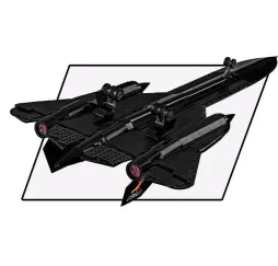 Cobi Klocki Samolot SR-71 Blackbird – klocki konstrukcyjne 9+