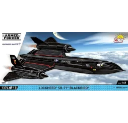 Cobi Klocki Samolot SR-71 Blackbird – klocki konstrukcyjne 9+
