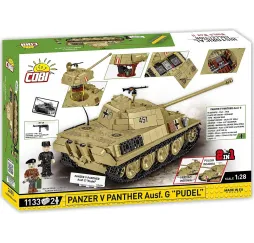 Cobi Panzer V Panther G Pudel – klocki konstrukcyjne dla dzieci 9+