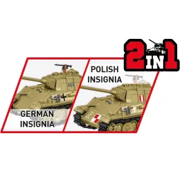 Cobi Panzer V Panther G Pudel – klocki konstrukcyjne dla dzieci 9+