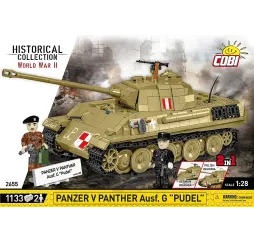 Cobi Panzer V Panther G Pudel – klocki konstrukcyjne dla dzieci 9+
