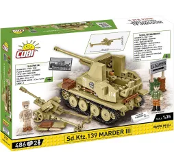 Cobi Klocki Sd.Kfz. Marder III – klocki konstrukcyjne dla dzieci 9+