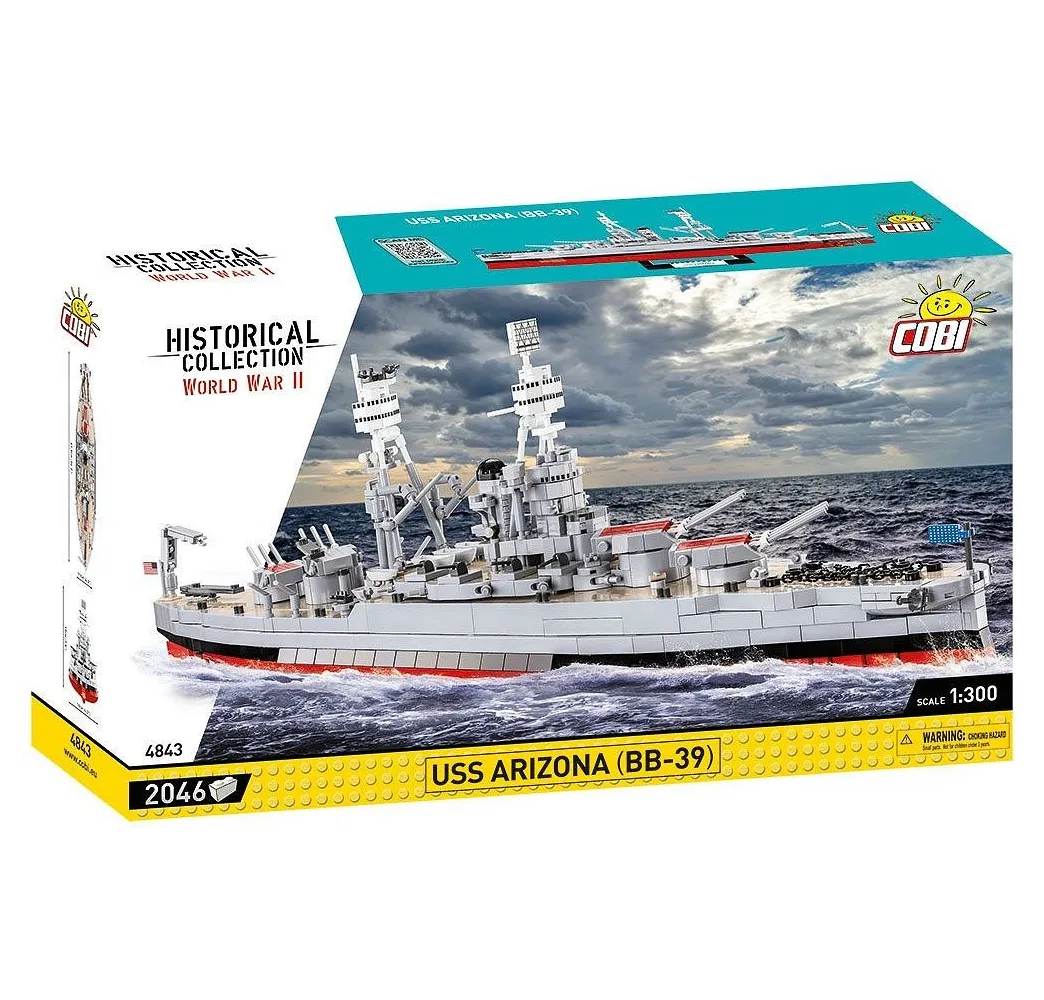 Cobi Klocki USS Arizona – klocki konstrukcyjne dla kolekcjonera