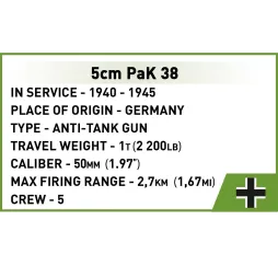 Cobi Klocki Sd.Kfz. Marder III – klocki konstrukcyjne dla dzieci 9+