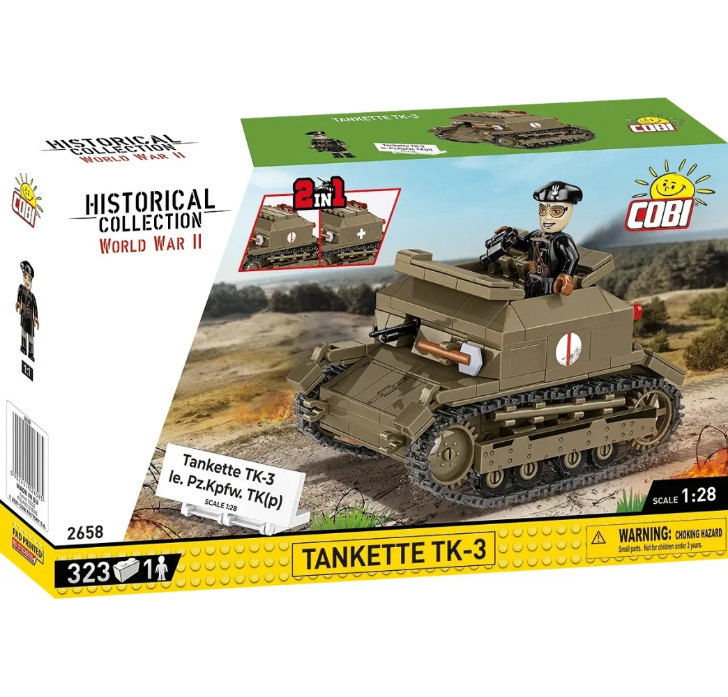 Cobi Klocki Tankietka TK-3 – klocki konstrukcyjne historyczne
