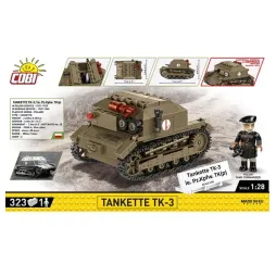 Cobi Klocki Tankietka TK-3 – klocki konstrukcyjne historyczne