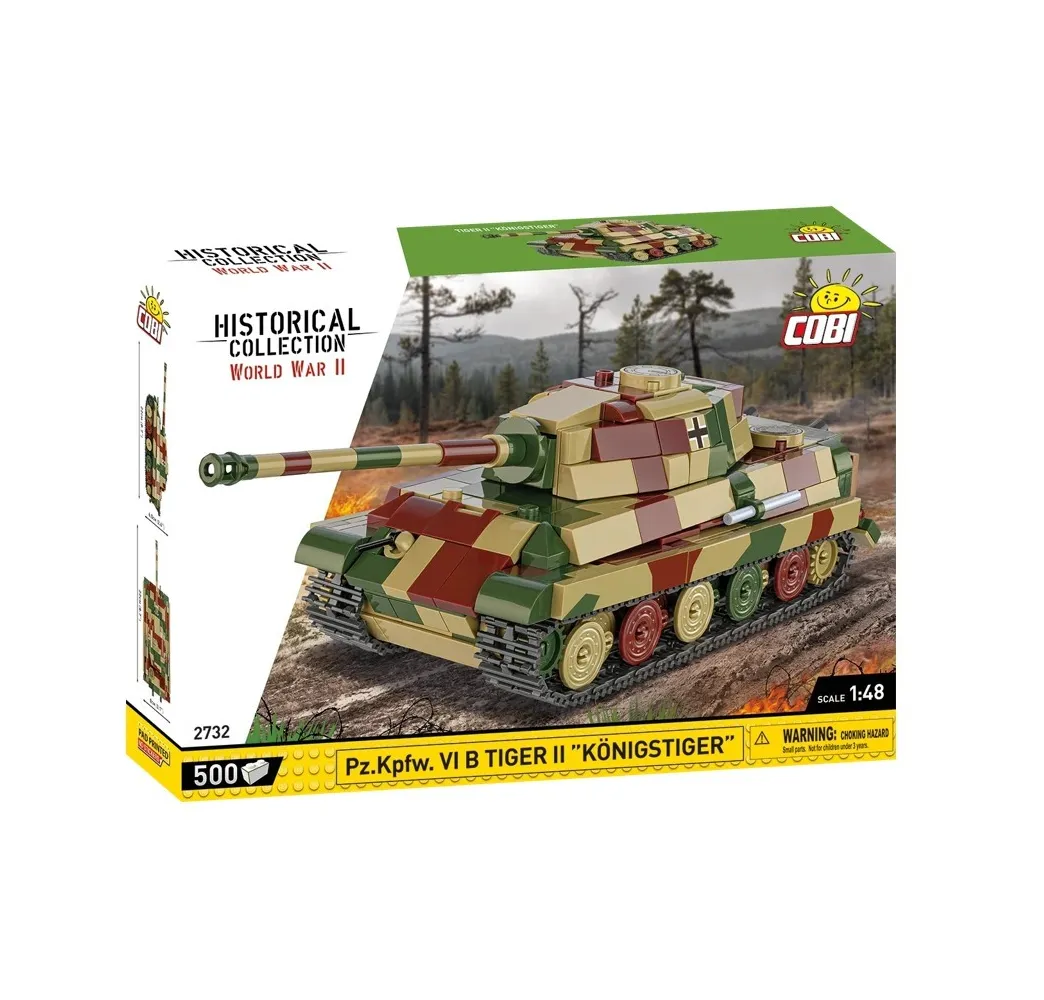 Cobi Tiger II Konigstiger – klocki konstrukcyjne dla dzieci 8+