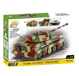 Cobi Tiger II Konigstiger – klocki konstrukcyjne dla dzieci 8+