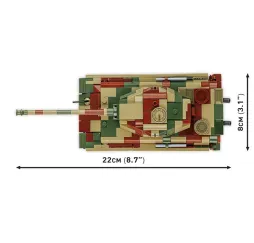 Cobi Tiger II Konigstiger – klocki konstrukcyjne dla dzieci 8+