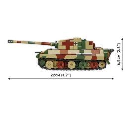 Cobi Tiger II Konigstiger – klocki konstrukcyjne dla dzieci 8+