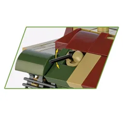 Cobi Tiger II Konigstiger – klocki konstrukcyjne dla dzieci 8+