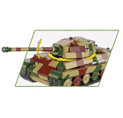 Cobi Tiger II Konigstiger – klocki konstrukcyjne dla dzieci 8+