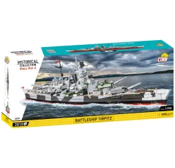 Battleship Tirpitz Cobi Klocki – klocki konstrukcyjne dla 11+