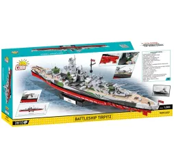 Battleship Tirpitz Cobi Klocki – klocki konstrukcyjne dla 11+