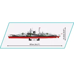 Battleship Tirpitz Cobi Klocki – klocki konstrukcyjne dla 11+