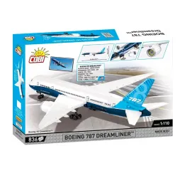 Cobi Klocki Boeing 787 Dreamliner – klocki konstrukcyjne duży zestaw