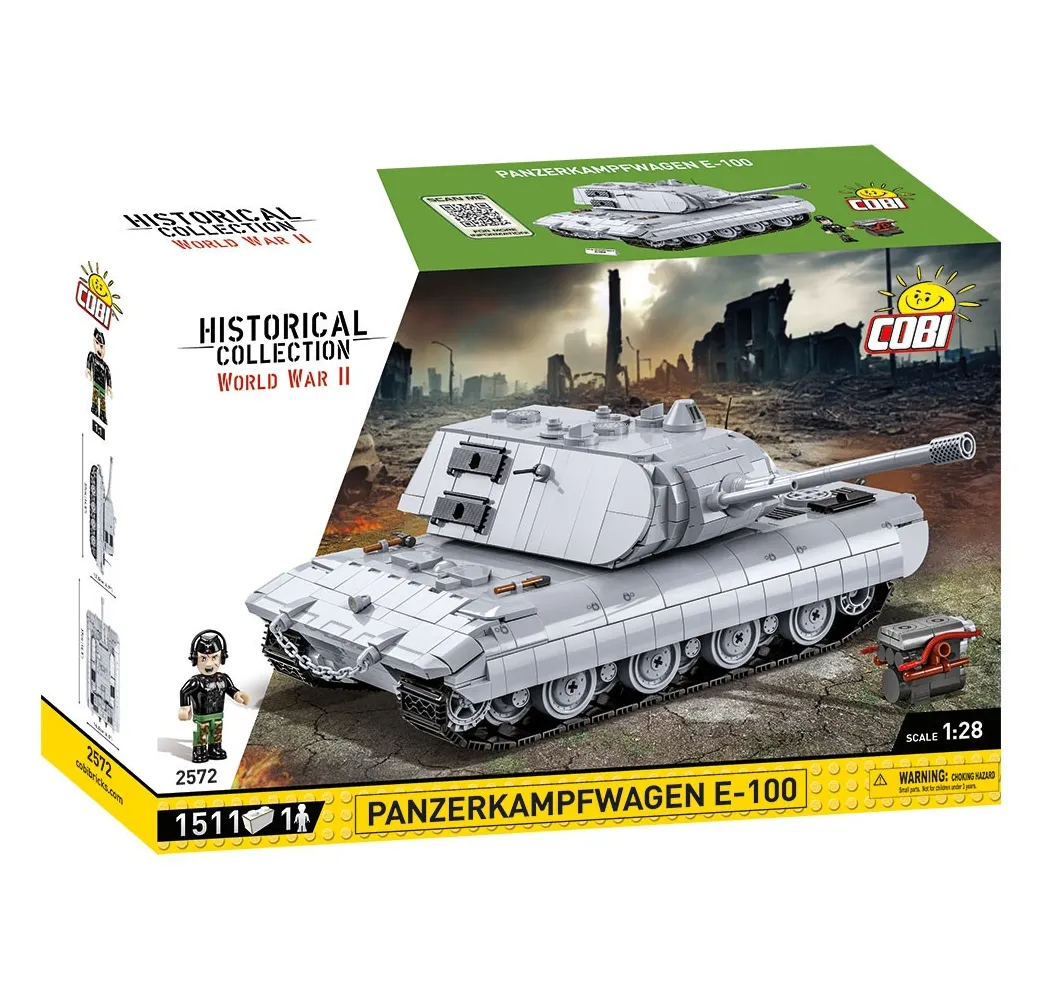 Cobi Klocki Panzerkampfwagen E-100 – klocki konstrukcyjne dla dzieci