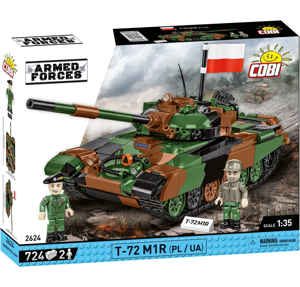 Cobi Klocki T-72M1R – klocki konstrukcyjne Armed Forces 9+