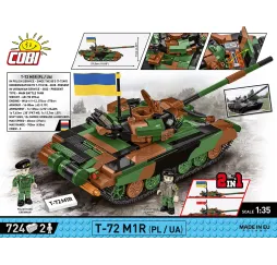 Cobi Klocki T-72M1R – klocki konstrukcyjne Armed Forces 9+