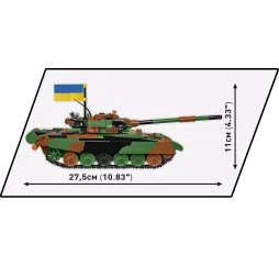 Cobi Klocki T-72M1R – klocki konstrukcyjne Armed Forces 9+