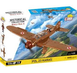 Cobi Klocki PZL.23 Karaś – klocki konstrukcyjne dla dzieci 8+