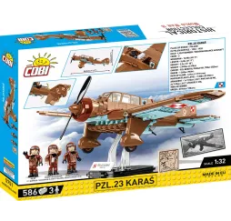 Cobi Klocki PZL.23 Karaś – klocki konstrukcyjne dla dzieci 8+