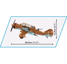 Cobi Klocki PZL.23 Karaś – klocki konstrukcyjne dla dzieci 8+