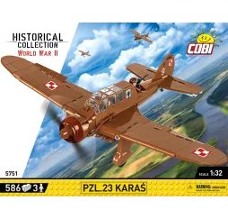 Cobi Klocki PZL.23 Karaś – klocki konstrukcyjne dla dzieci 8+
