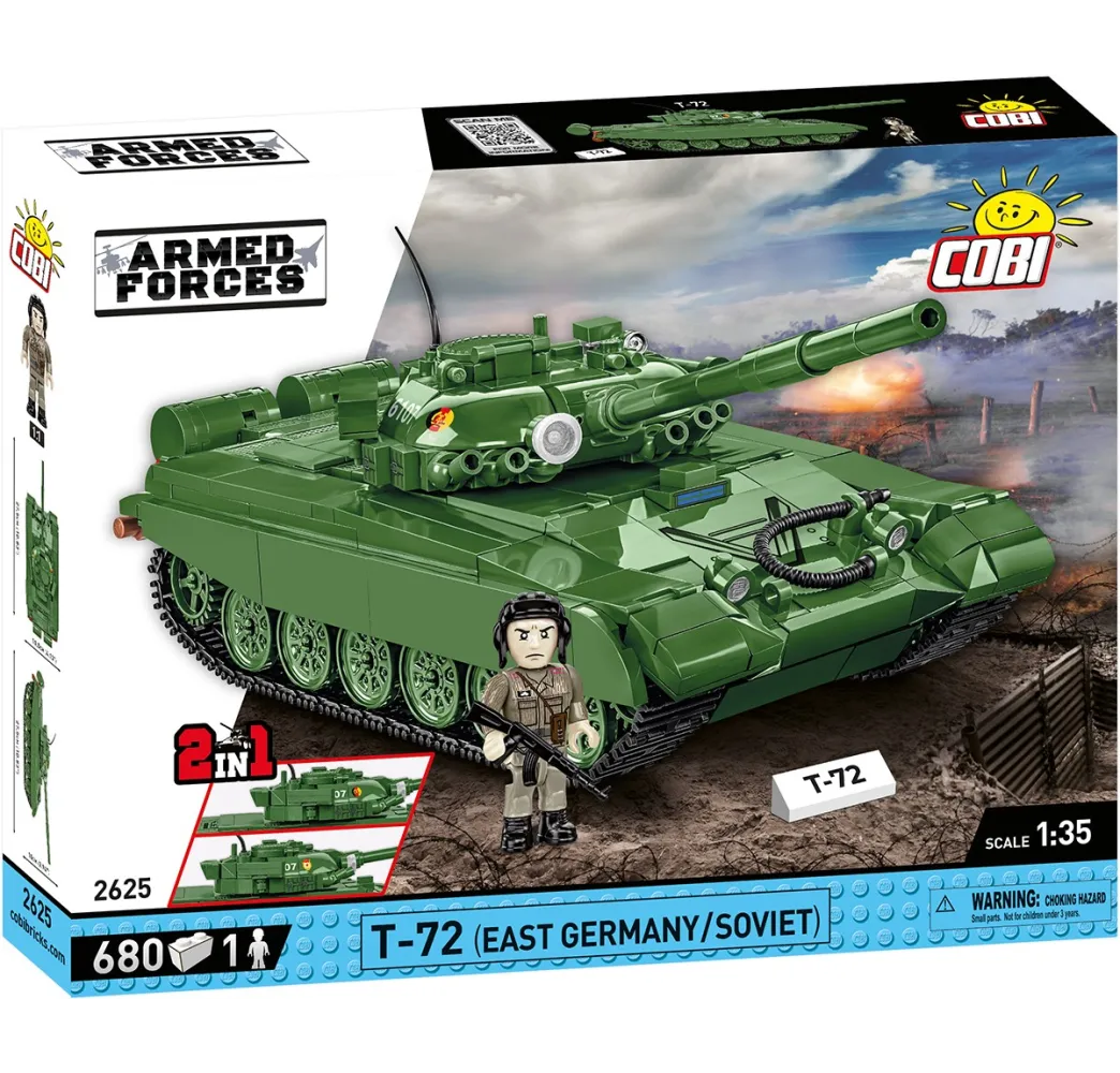 Cobi Klocki Armed Forces T-72 – klocki konstrukcyjne dla dzieci