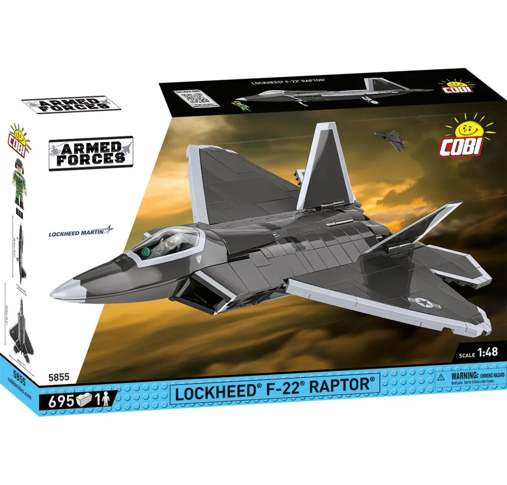 Cobi Klocki Armed Forces F-22 Raptor – klocki konstrukcyjne duże
